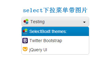 select下拉菜单带图片