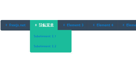 纯 HTML5/CSS3动画下拉菜单 纯 HTML5/CSS3动画下拉菜单